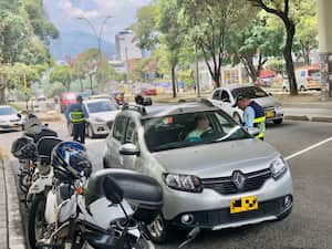 Controles de tránsito en Bucaramanga.