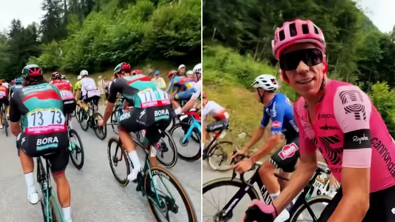 Rigoberto Urán llegó en la posición 123 a 30 minutos de Pogacar