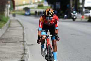 Santiago Buitrago sacó la cara en la montaña.