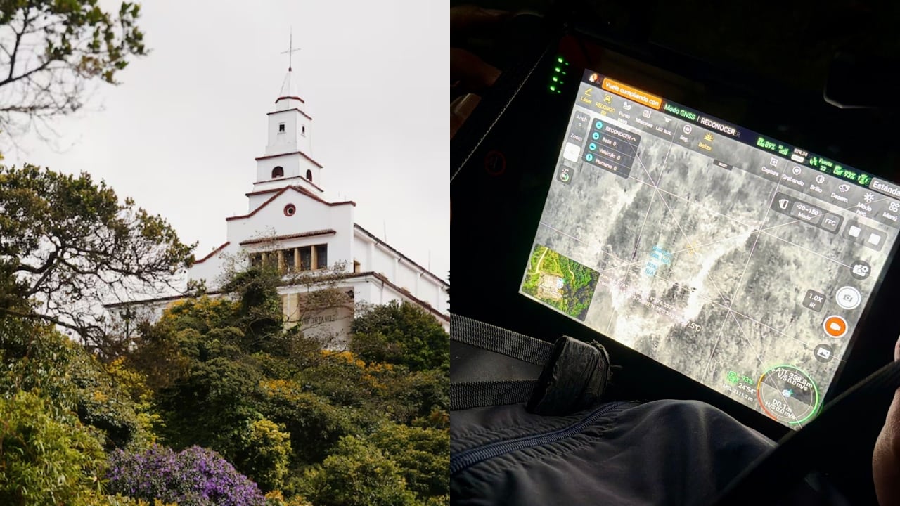 El cerro de Monserrate y la búsqueda de las personas que estaban desaparecidas.