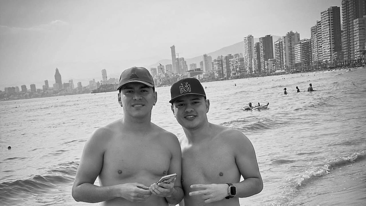 Yeison Jiménez junto a su hermano Alejandro Jiménez