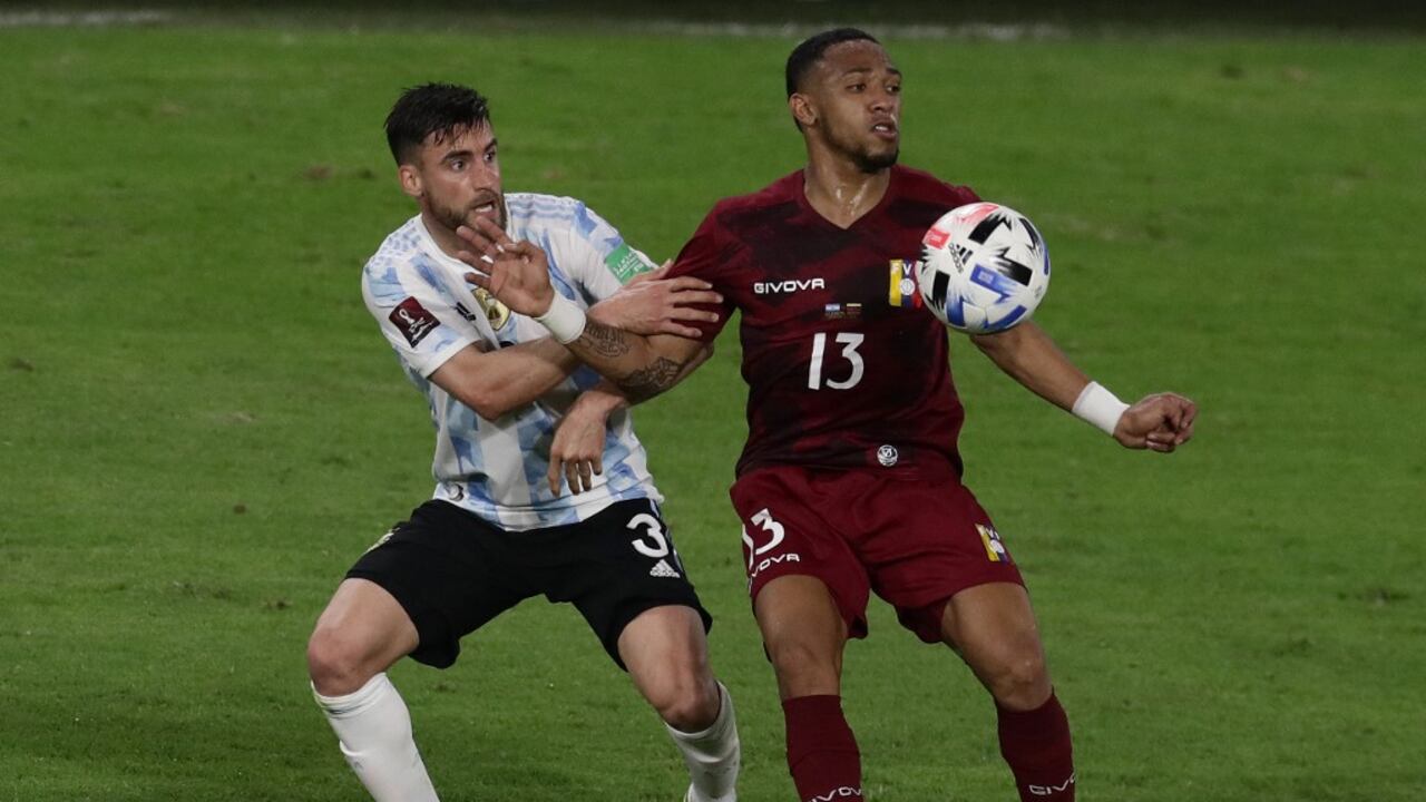 Venezuela y Argentina juegan por la fecha 9 de las Eliminatorias Suramericanas rumbo al Mundial 2026.