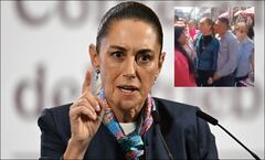 Claudia Sheinbaum, presidenta de México, fue acosada por un hombre