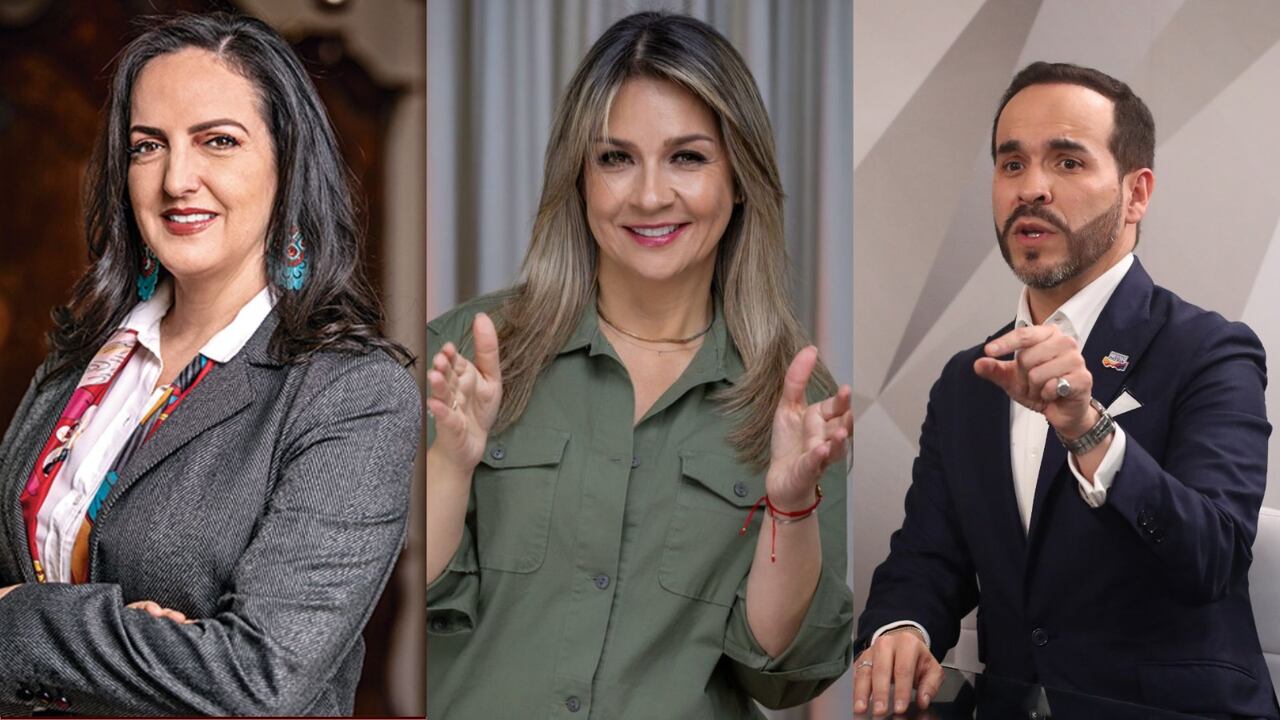 Maria Fernanda Cabal, Vicky Dávila y Abelardo de la Espriella está en el top 3 de los precandidatos con más menciones entre octubre, según Observatorio de Mercadeo de la Universidad Santiago de Cali.