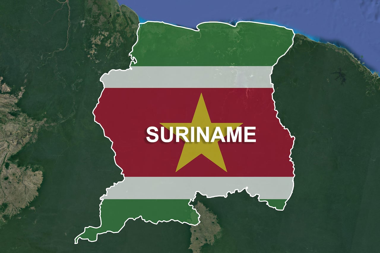 Suraname, país de América del Sur.