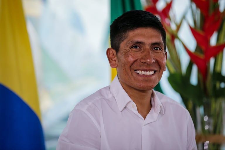 Nairo Quintana, ciclista colombiano.