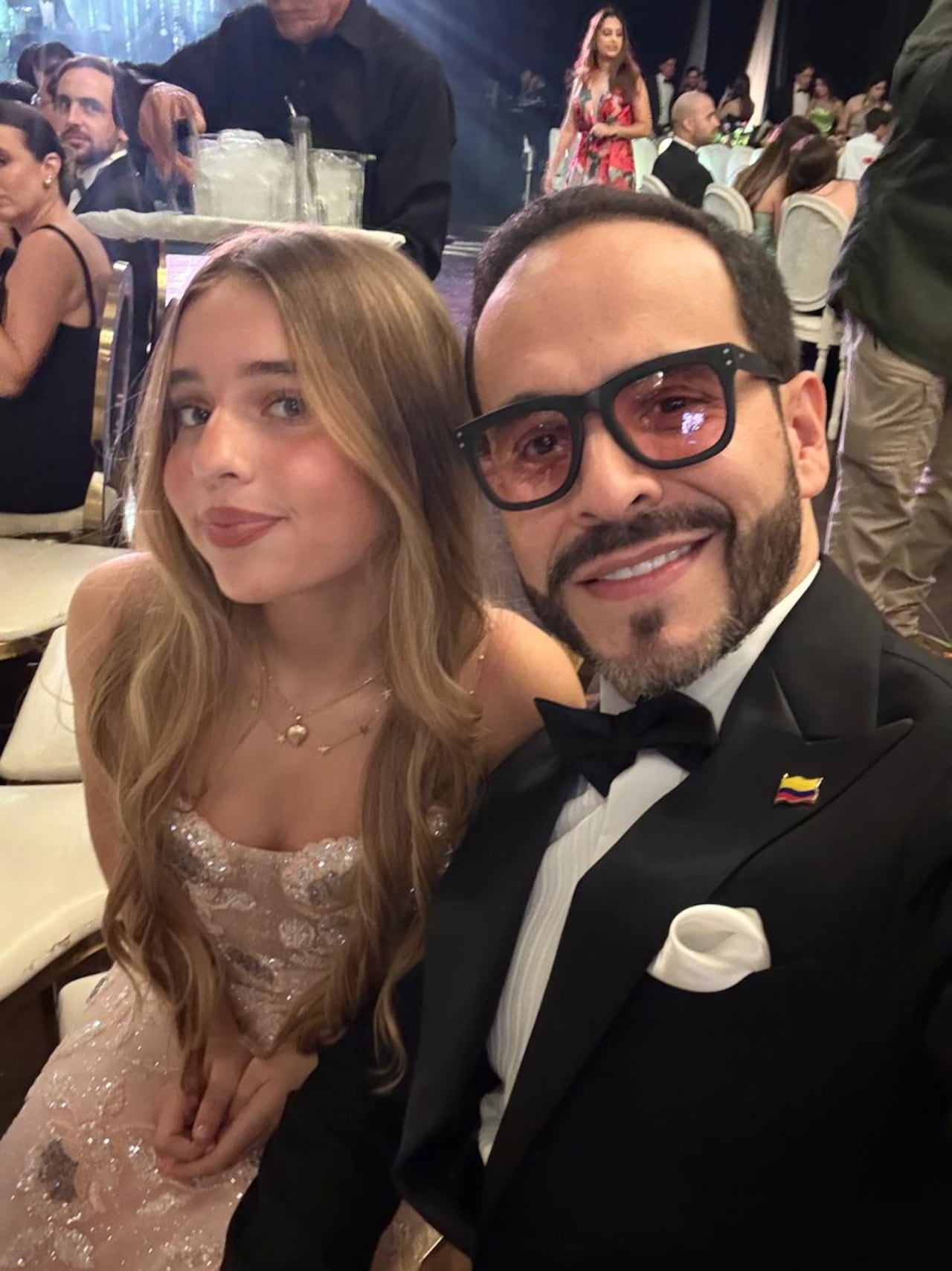 Abelardo De La Espriella y su hija Lucía
