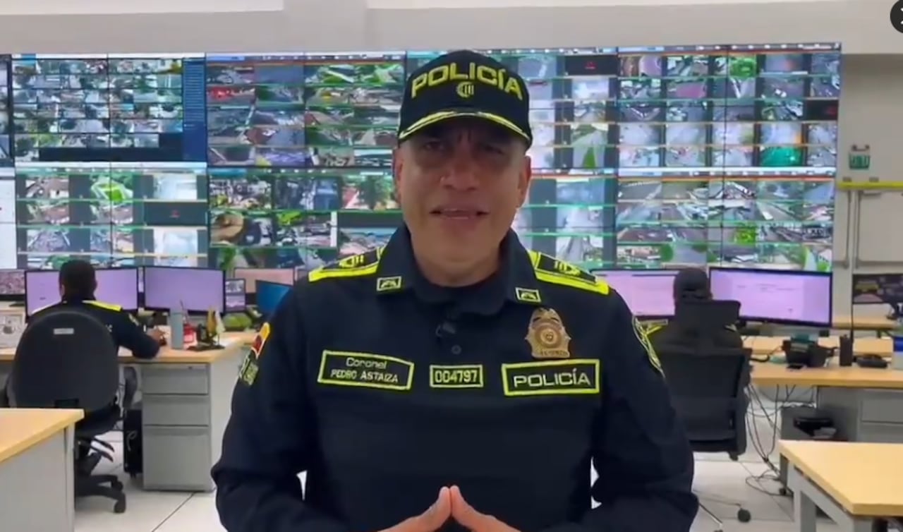 Coronel Pedro Astaiza, Policía Nacional.
