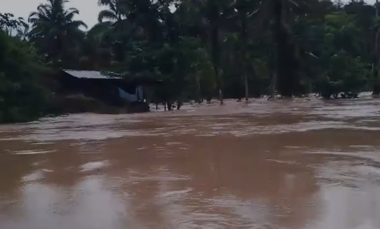La creciente súbita de los ríos ocasionó graves afectaciones en comunidades rurales de Timbiquí, en la costa Pacífica del Cauca.