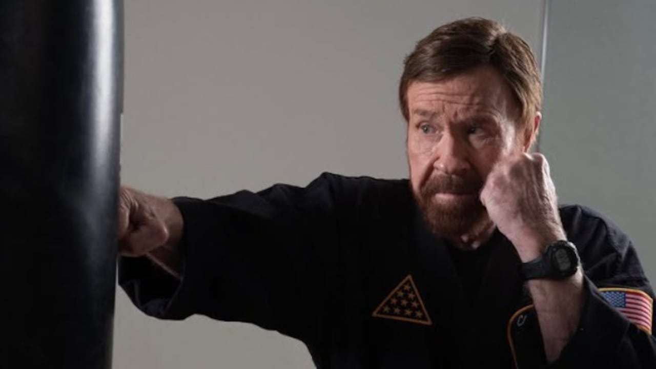 Chuck Norris, actor estadounidense.