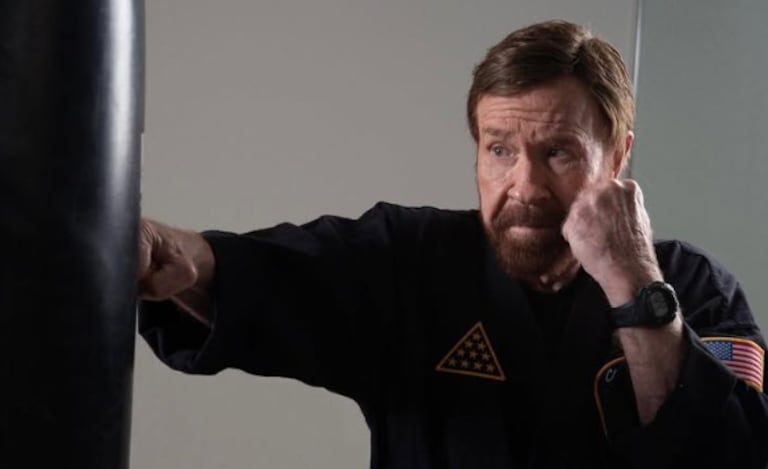 Chuck Norris, actor estadounidense.