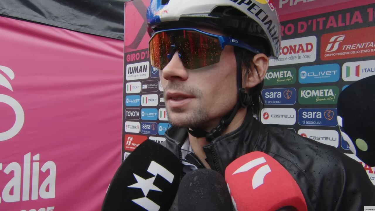 Primoz Roglic habló sobre los rumores de su retiro en el Giro de Italia 2025