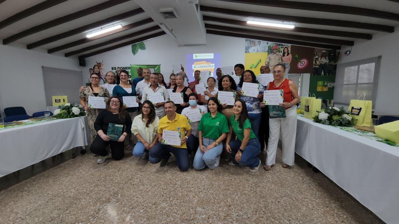 Esta cohorte integró a 26 líderes y lideresas de perfiles diversos, entre ellos jóvenes, gestoras culturales, representantes comunales y liderazgos ambientales, provenientes de veredas como La Herradura, El Bolo, Potrerillo, Tablones, Guayabal, Tienda Nueva y zona urbana de Palmira