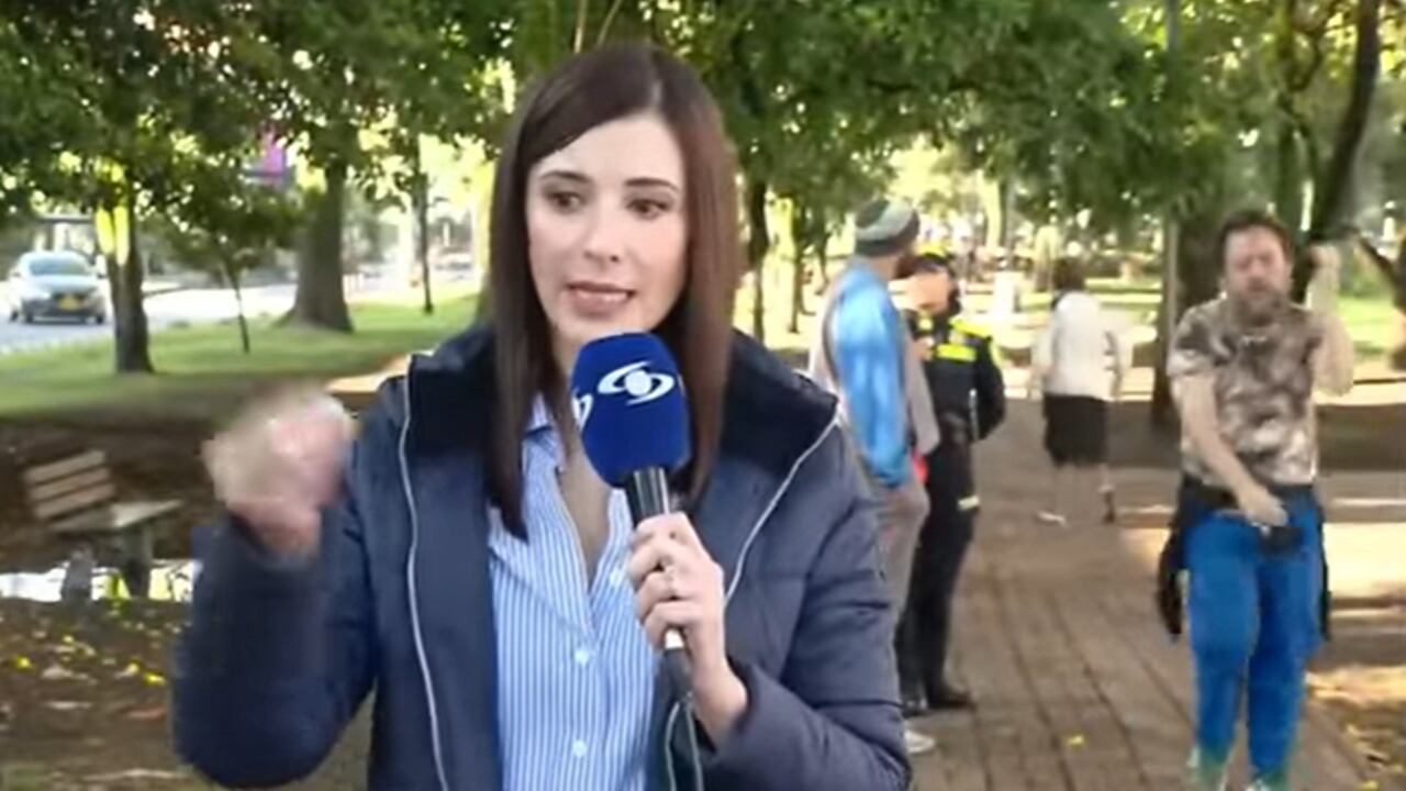 A ciudadano sacó los 'pasos prohibidos' en Noticias Caracol y se llevó la atención.