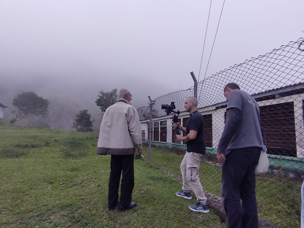 Huellas de Guerra, rodada en el municipio vallecaucano de Trujillo, sobre un protagonista de la época de la violencia.