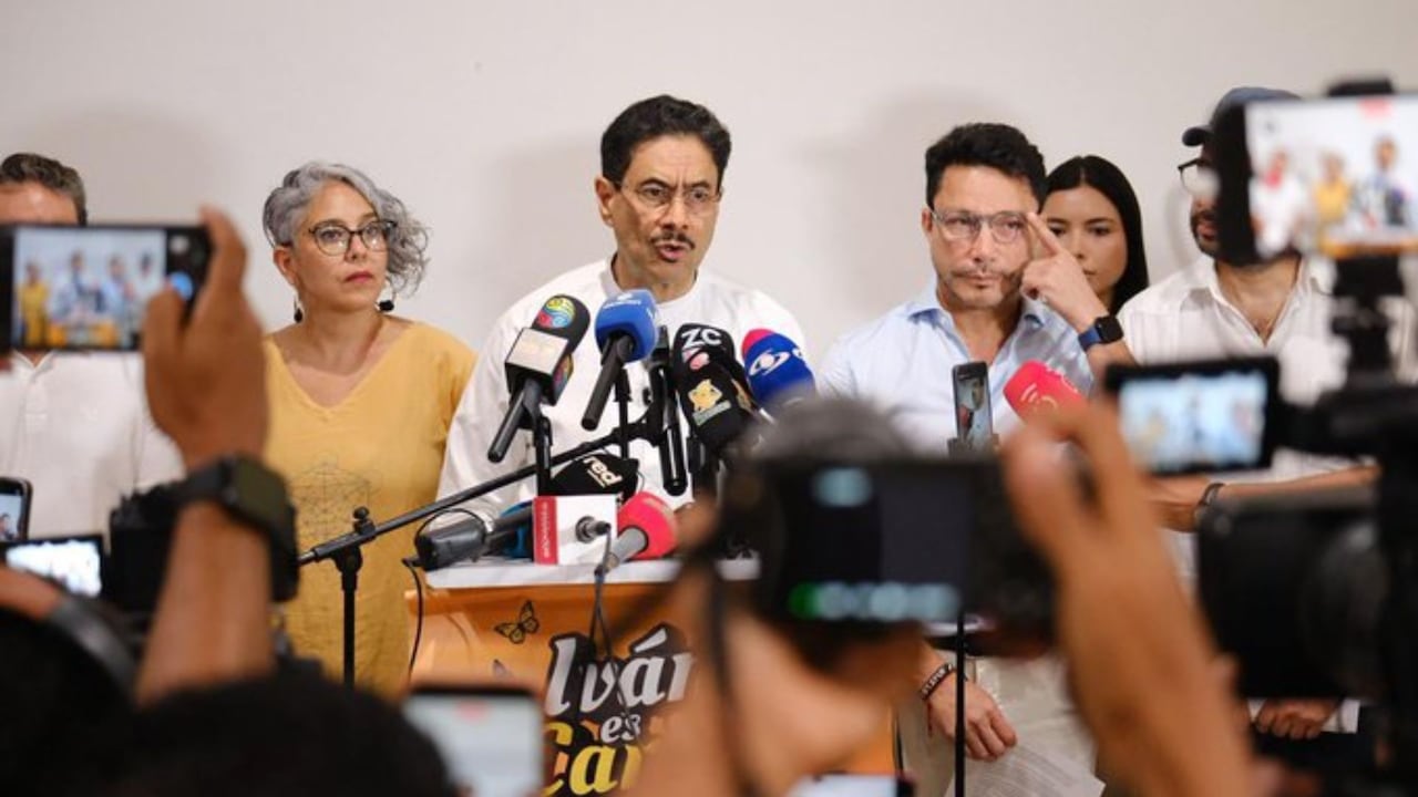 Iván Cepeda y Carlos Caicedo