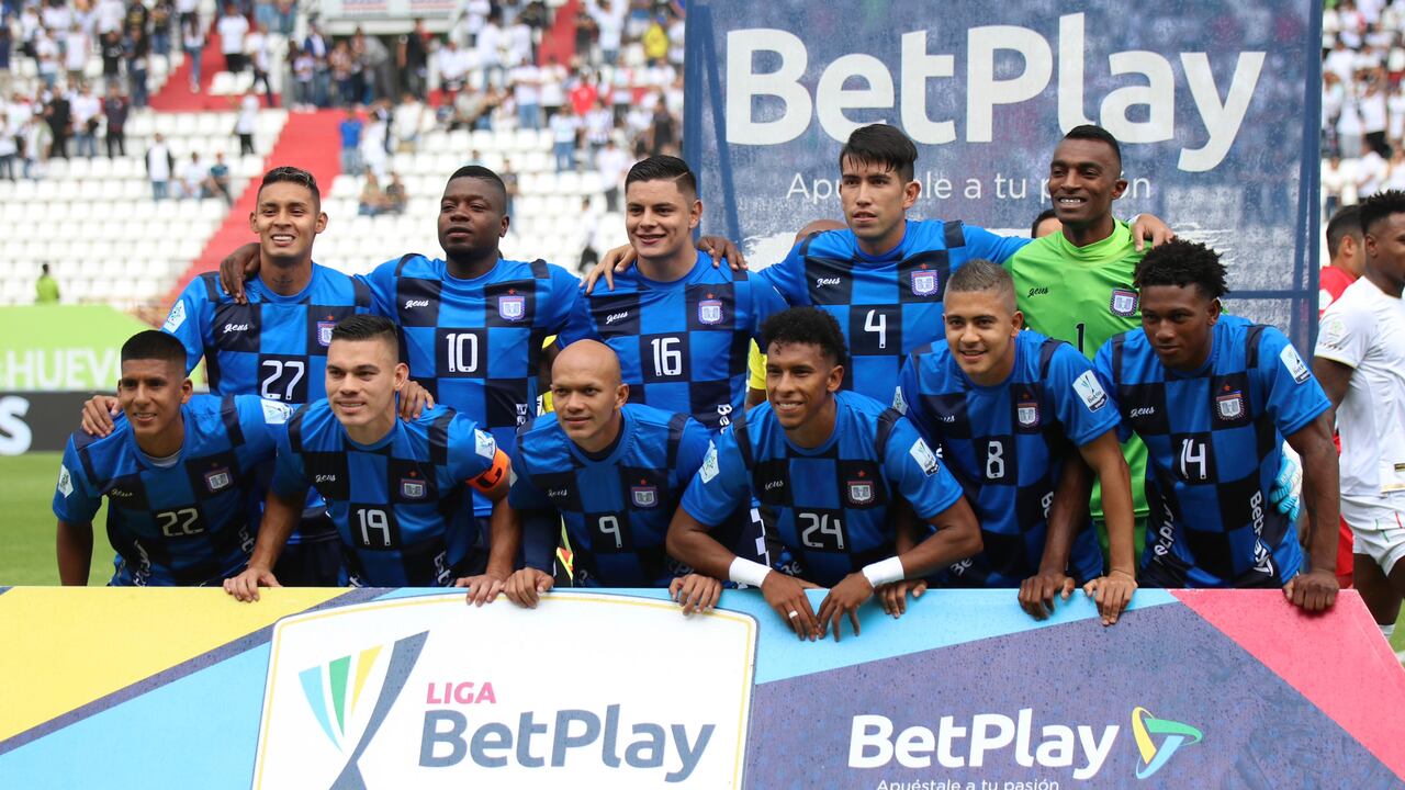 Imagen del partido entre Once Caldas y Boyacá Chicó por la fecha 1 del primer semestre de la Liga colombiana 2024.