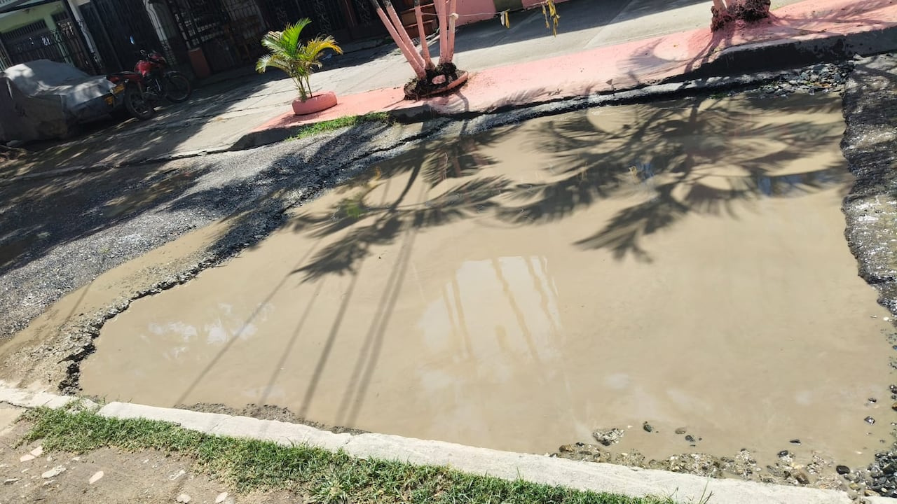 Este el panorama en el barrio Alfonso López, Carrera 7t Bis #73-15.