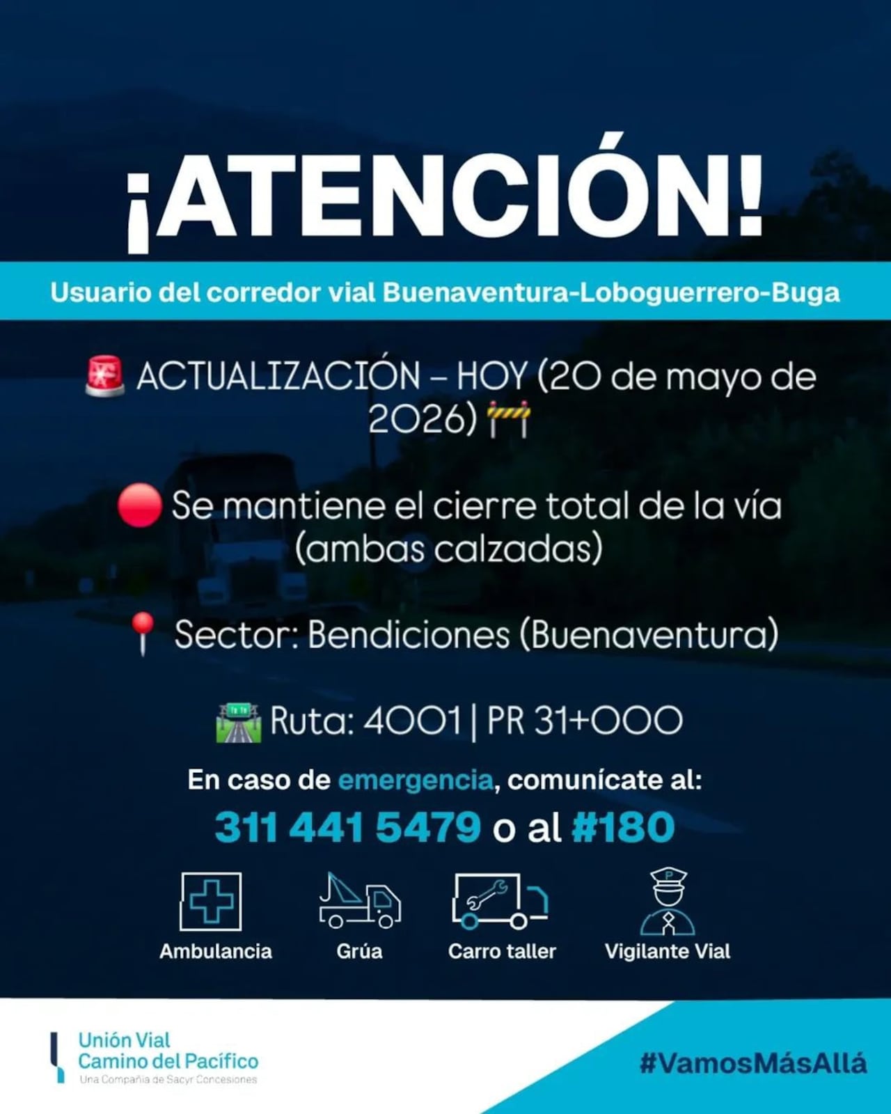 La concecionaria brindó recomendaciones a los ciudadanos.