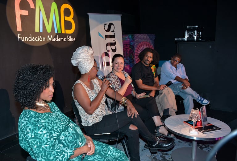 Evento cultural Afrocolombianidad en Escena. Panel, Cali y su cultura. Un análisis de los desafíos afro en la ciudad.