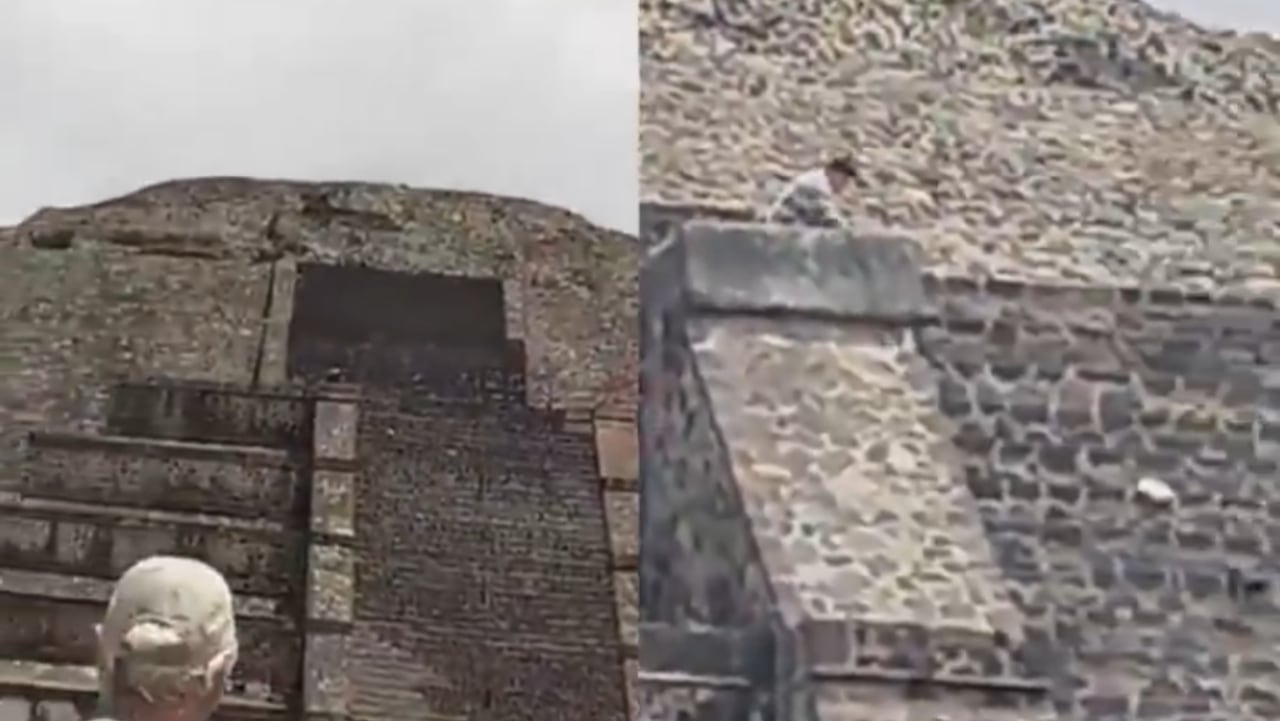 Tiroteo en las pirámides de Teotihuacán