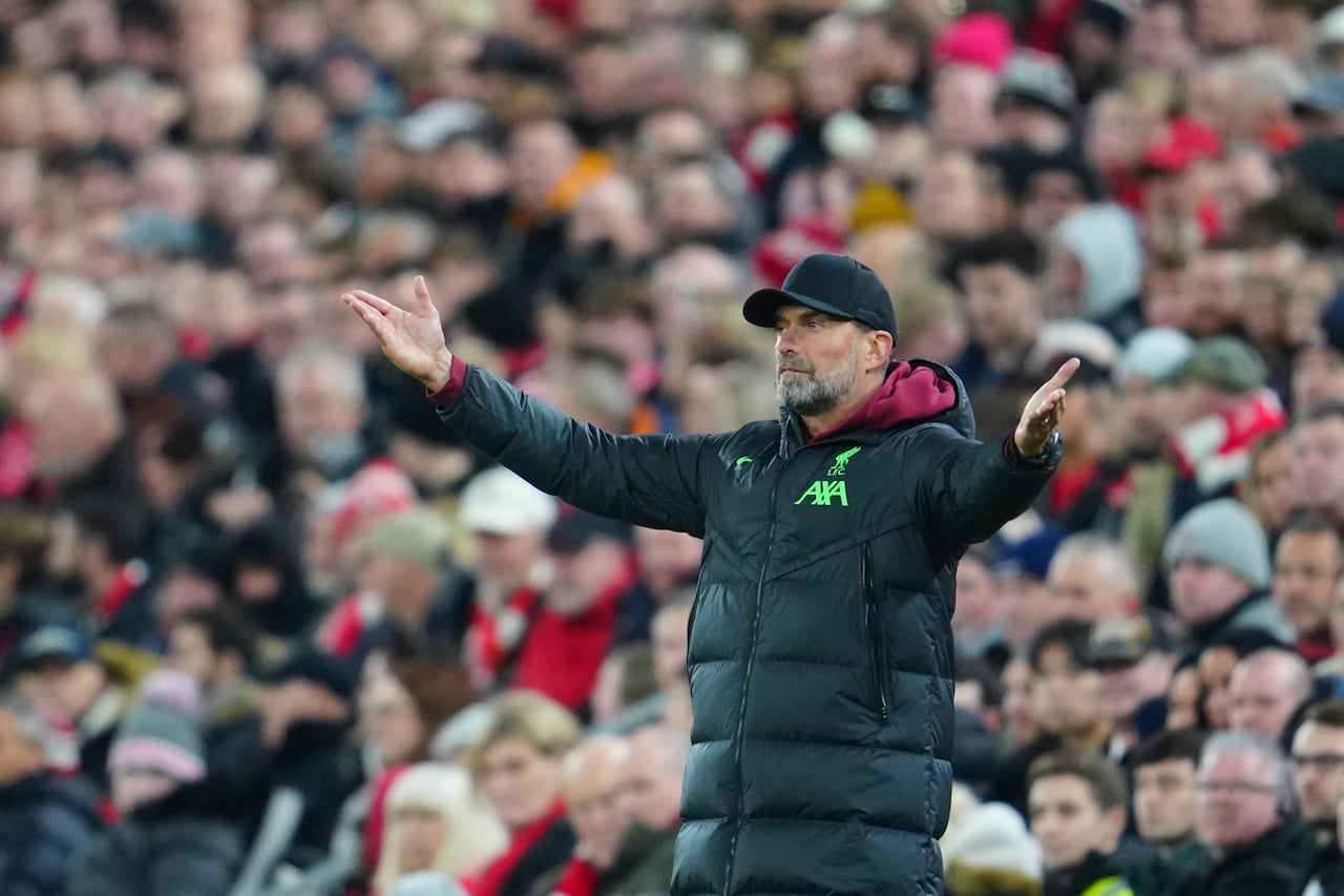 Jurgen Klopp, entrenador del Liverpool.