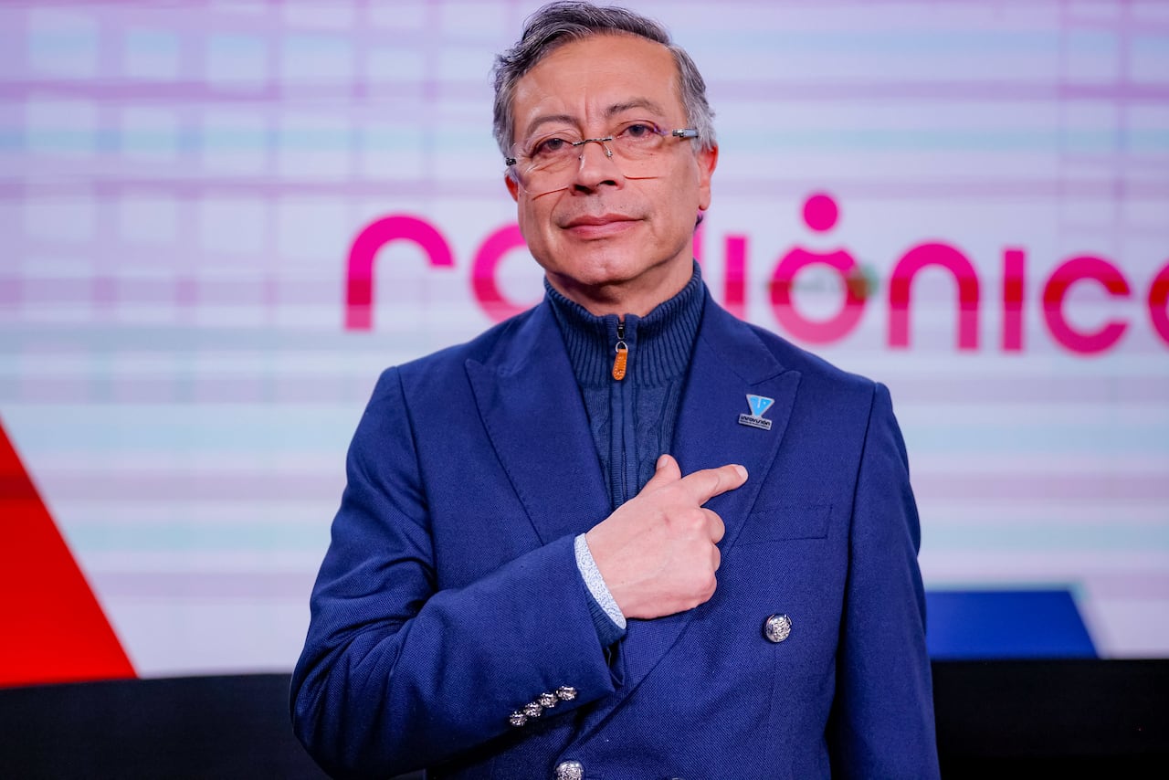 El presidente, Gustavo Petro, el 2 de junio de 2026, en Bogotá