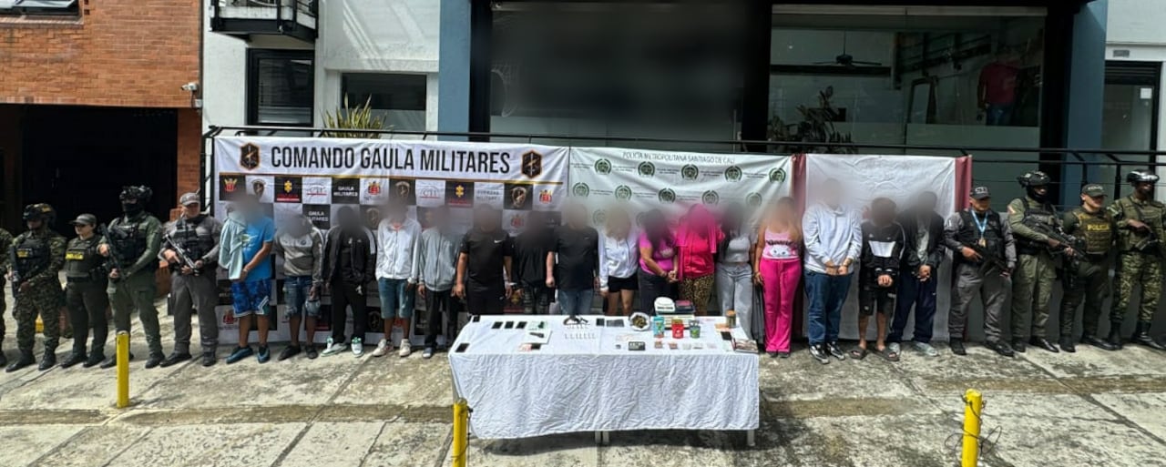 Durante el operativo fueron capturadas 13 personas señaladas de microtráfico.