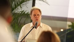 Ramón Jesurun, presidente de la Federación Colombiana de Fútbol (FCF).