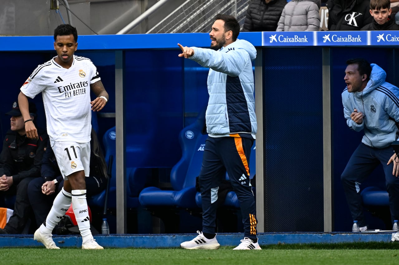 Davide Ancelotti dirigió al Real Madrid