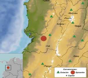 Cali fue la capital más cercana del sismo.
