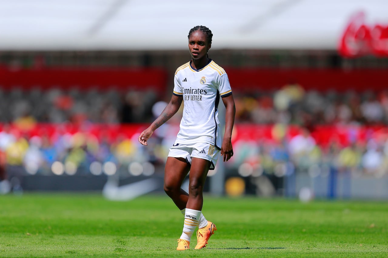 Tras sus grandes desempeños con la Selección Colombia, Linda fue fichada por el Real Madrid en febrero del 2023