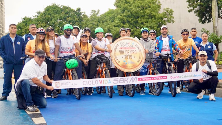 La Ciclovida de Cali recibió certificación internacional.