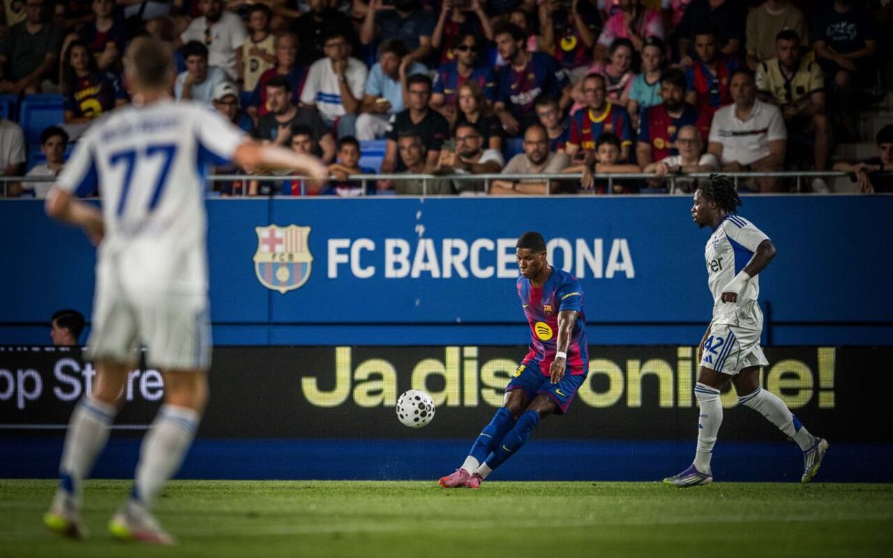 Rashford sigue demostrando su poderío ofensivo tras su llegada al Barsa.