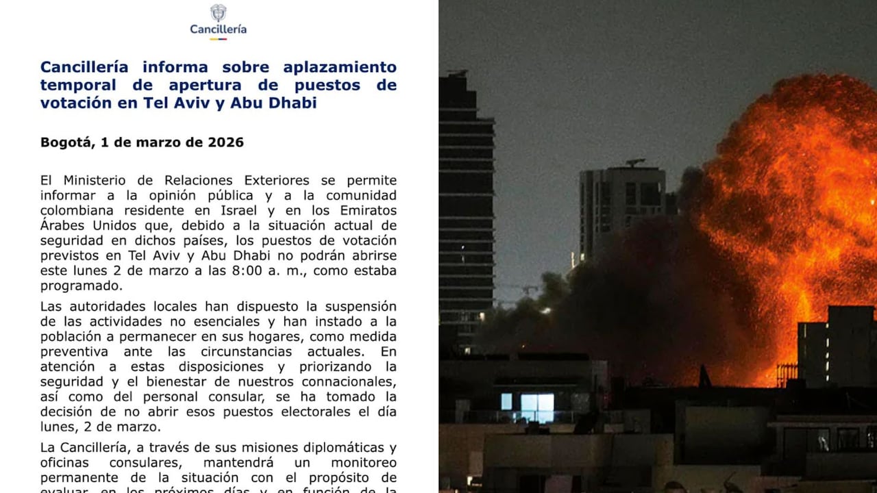 Cancillería frenó el proceso debido a la situación en Oriente Medio.