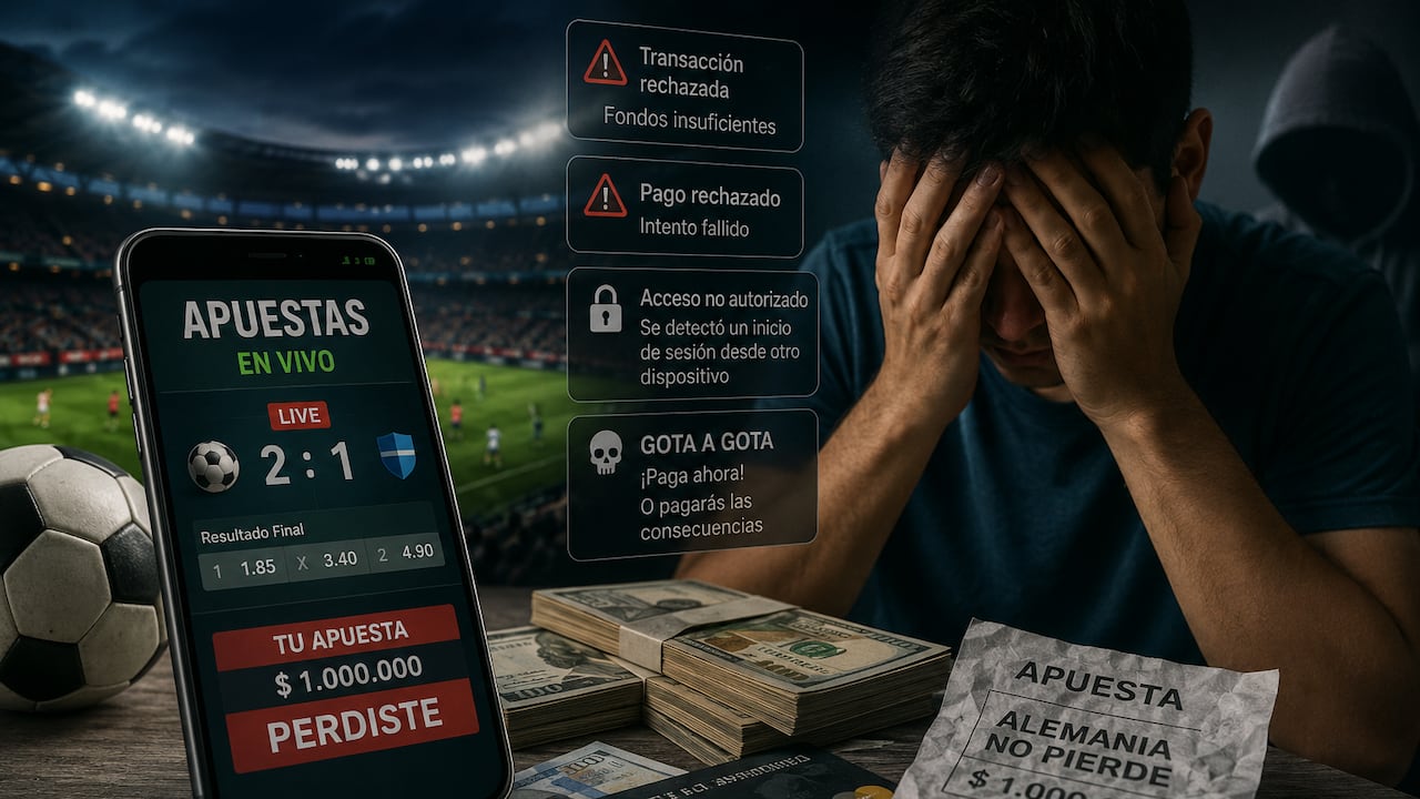 La ludopatía también está presente en las apuestas deportivas.