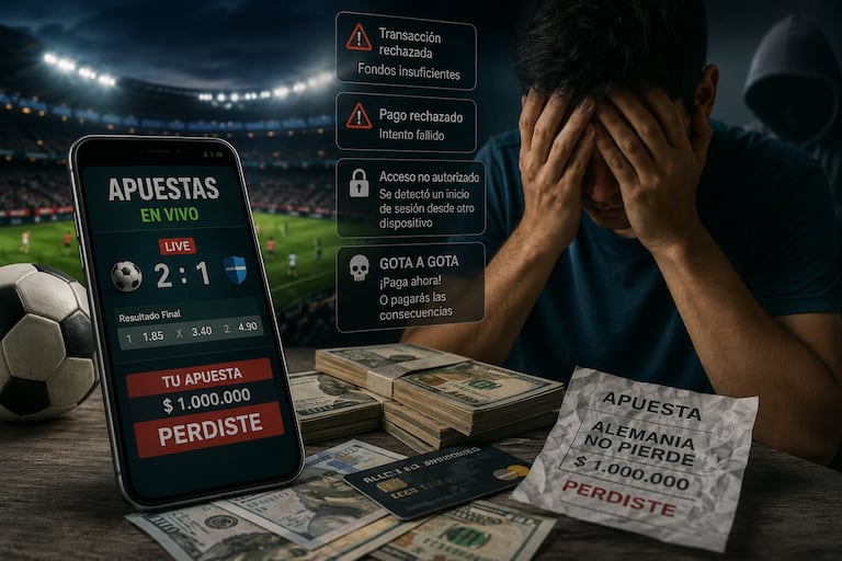 La ludopatía también está presente en las apuestas deportivas.