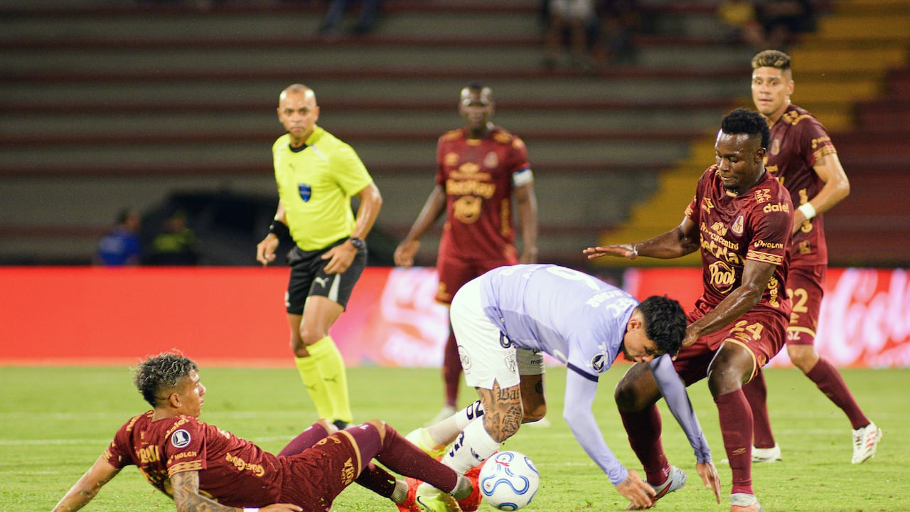 Partido entre Deportes Tolima e Independiente del Valle por la ida de los octavos de final de la Copa Libertadores 2026.