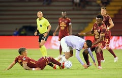 Partido entre Deportes Tolima e Independiente del Valle por la ida de los octavos de final de la Copa Libertadores 2026.