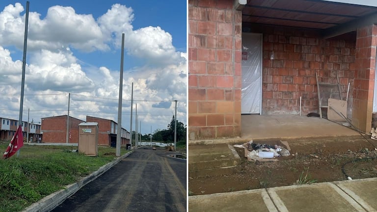 Este es el estado actual del proyecto, donde los ciudadanos aseguran que no se adelantan trabajos y que continúan los retrasos en la entrega.