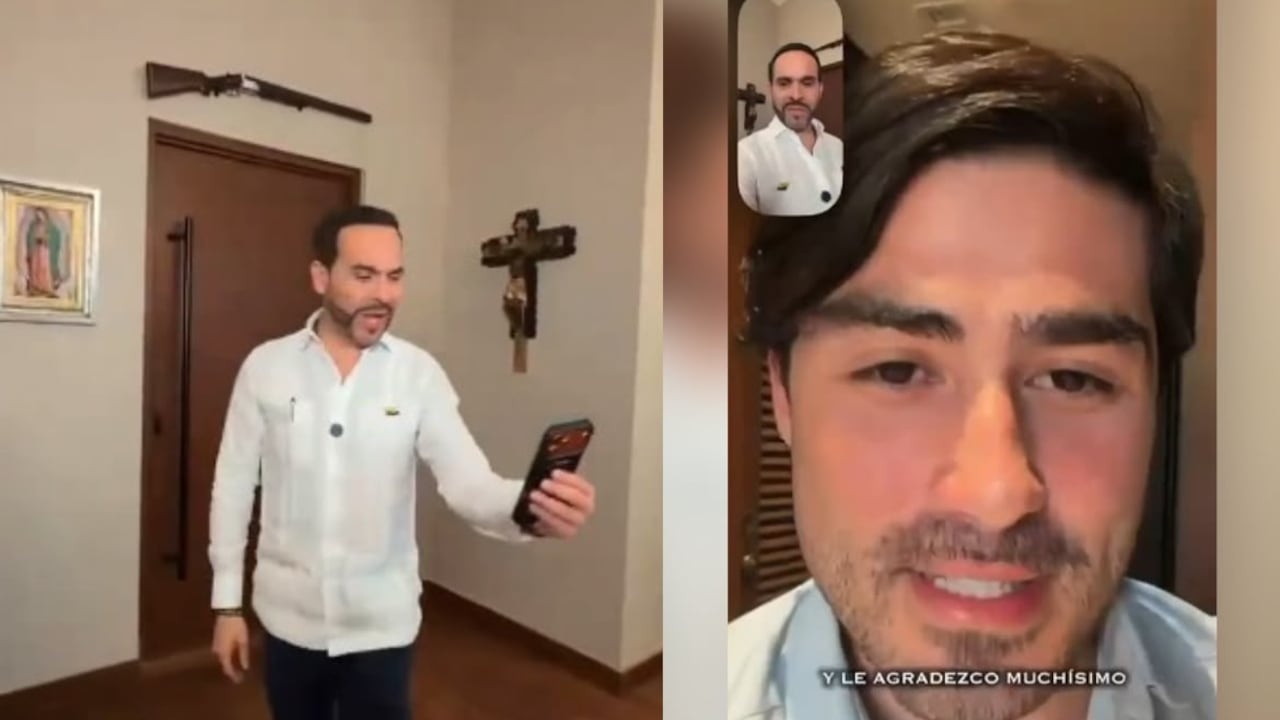 Samuel Adrián recuperó su libertad y habló con De La Espriella