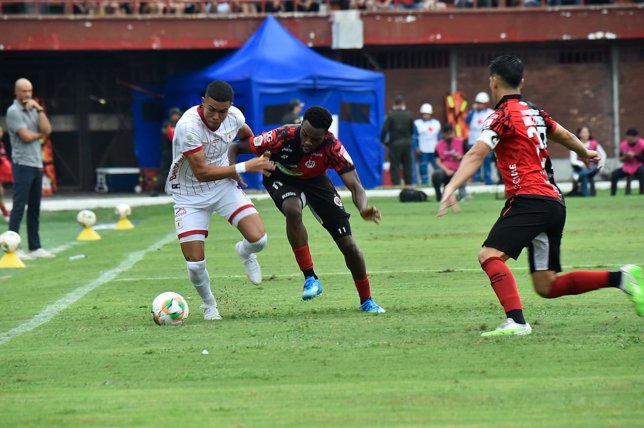 Imagen del partido entre Cúcuta Deportivo y América de Cali por la fecha 16 del primer semestre de la Liga Colombiana 2026.