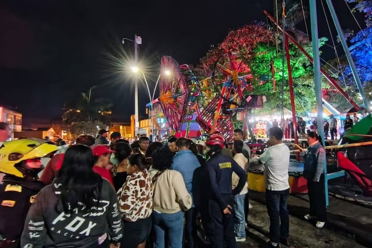 El incidente ocurrió en horas de la noche.