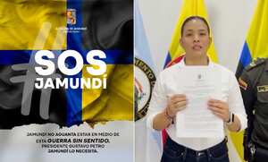 Alcaldesa de Jamundí lanza SOS a Petro tras los constantes hechos de violencia en el municipio.