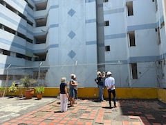 Visita de inspección al edificio Arábico del sur de Cali.