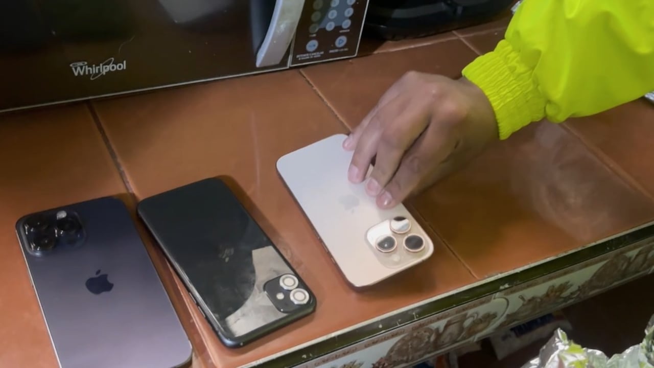 En medio de estas diligencias judiciales, los investigadores de la Sijín de la Policía recuperaron celulares que estaban reportados como hurtados.