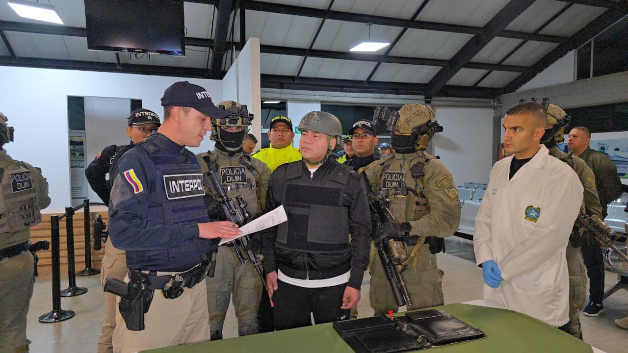 DILIGENCIA DE EXTRADICIÓN DE ALIAS PIPE TULUÁ.