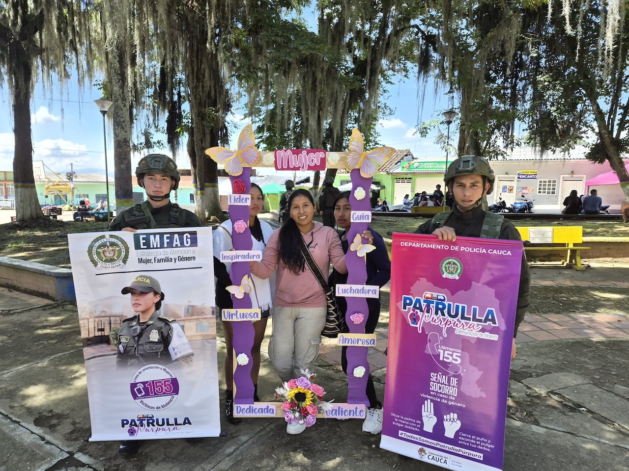 En el municipio de Caldono se realizó una jornada especial para conmemorar el Día Internacional de la Mujer con la participación de mujeres indígenas, campesinas y mestizas.