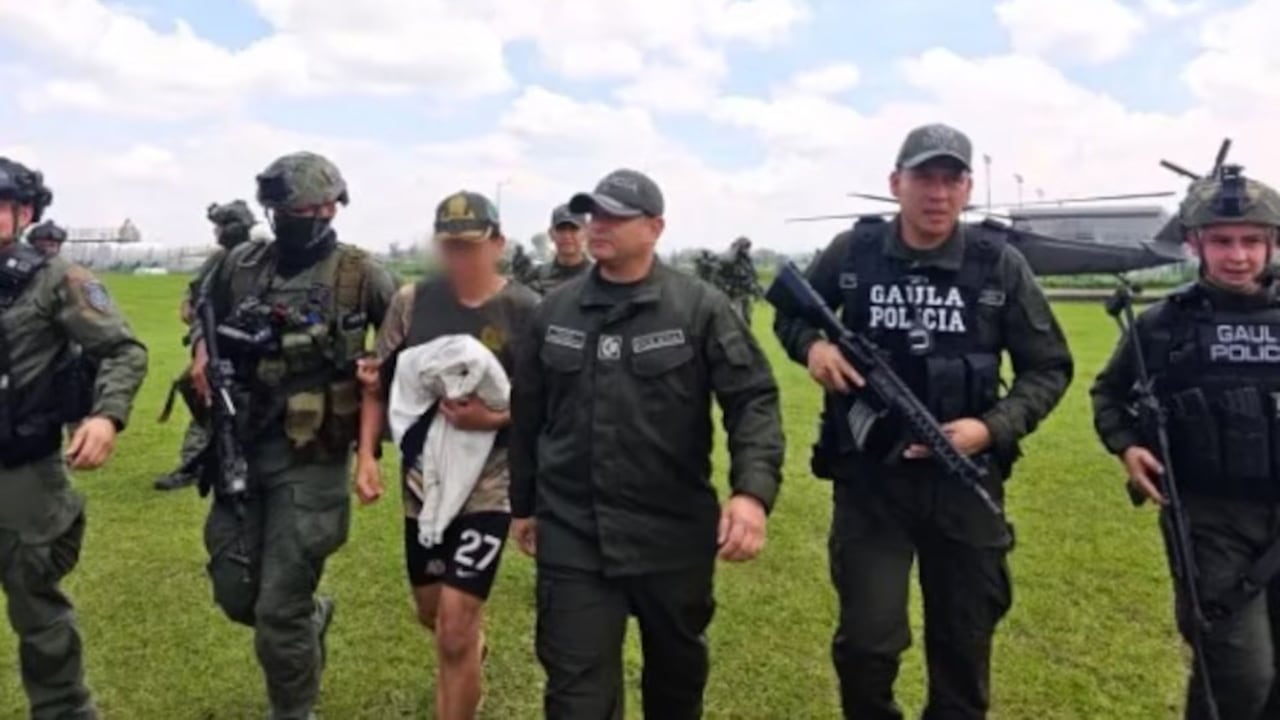 Rescate de menor en el Cauca