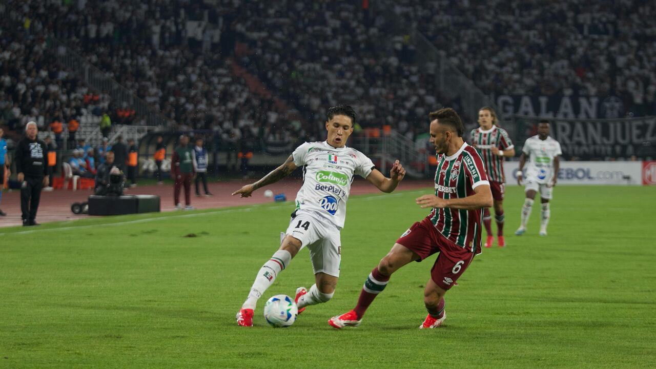 Imagen del partido entre Once Caldas y Fluminense, por la fecha 1 del Grupo F de la Copa Sudamericana 2025.